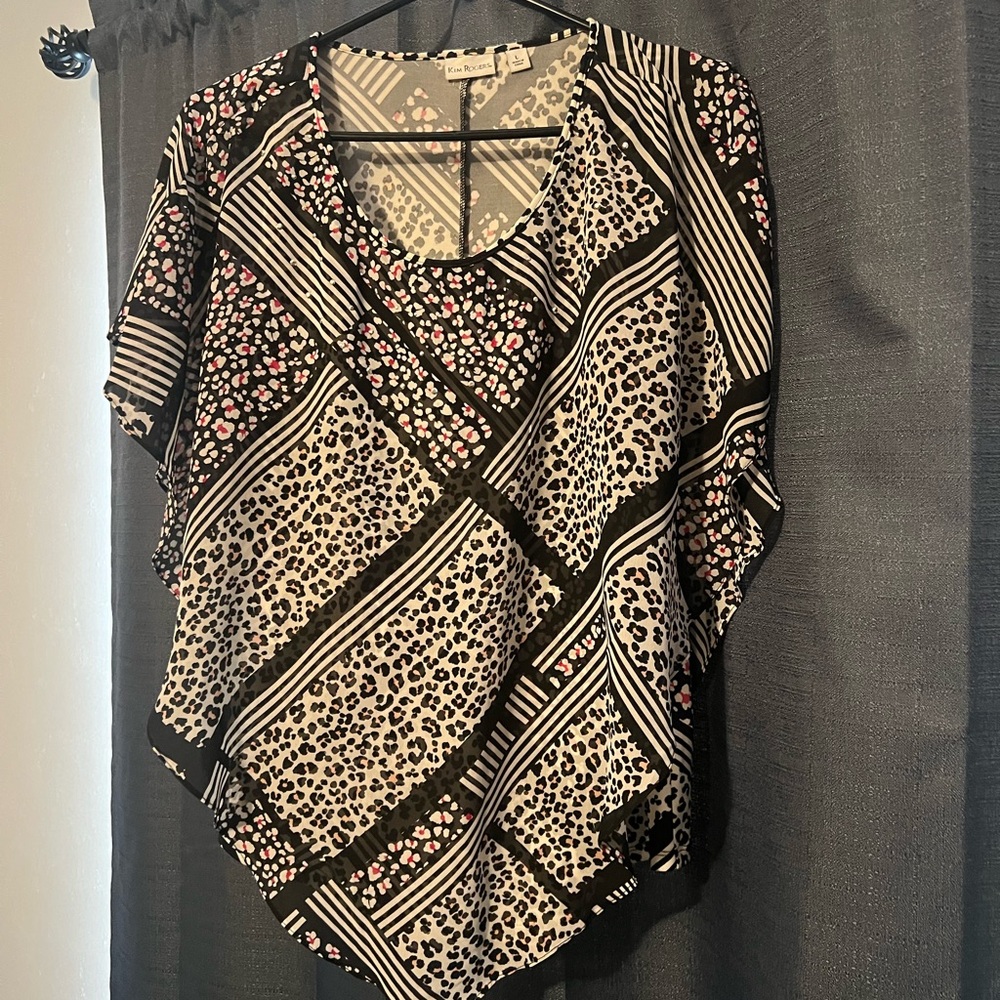 Kim Rogers Patterned Blouse